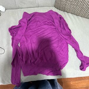 Free People Vibrant Purple Sweatshirt